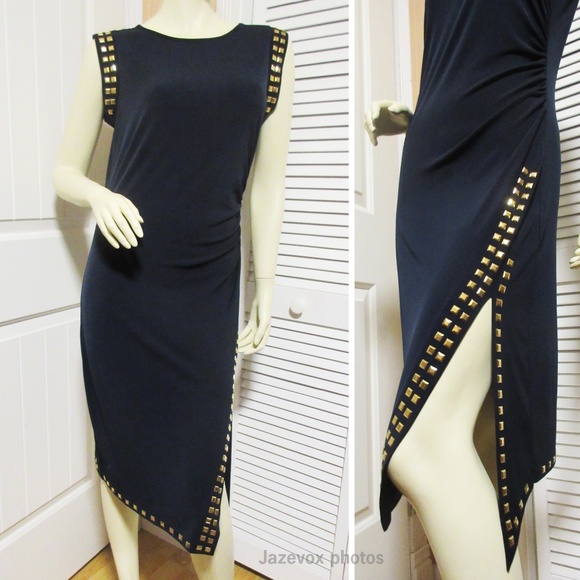 michael kors navy dress